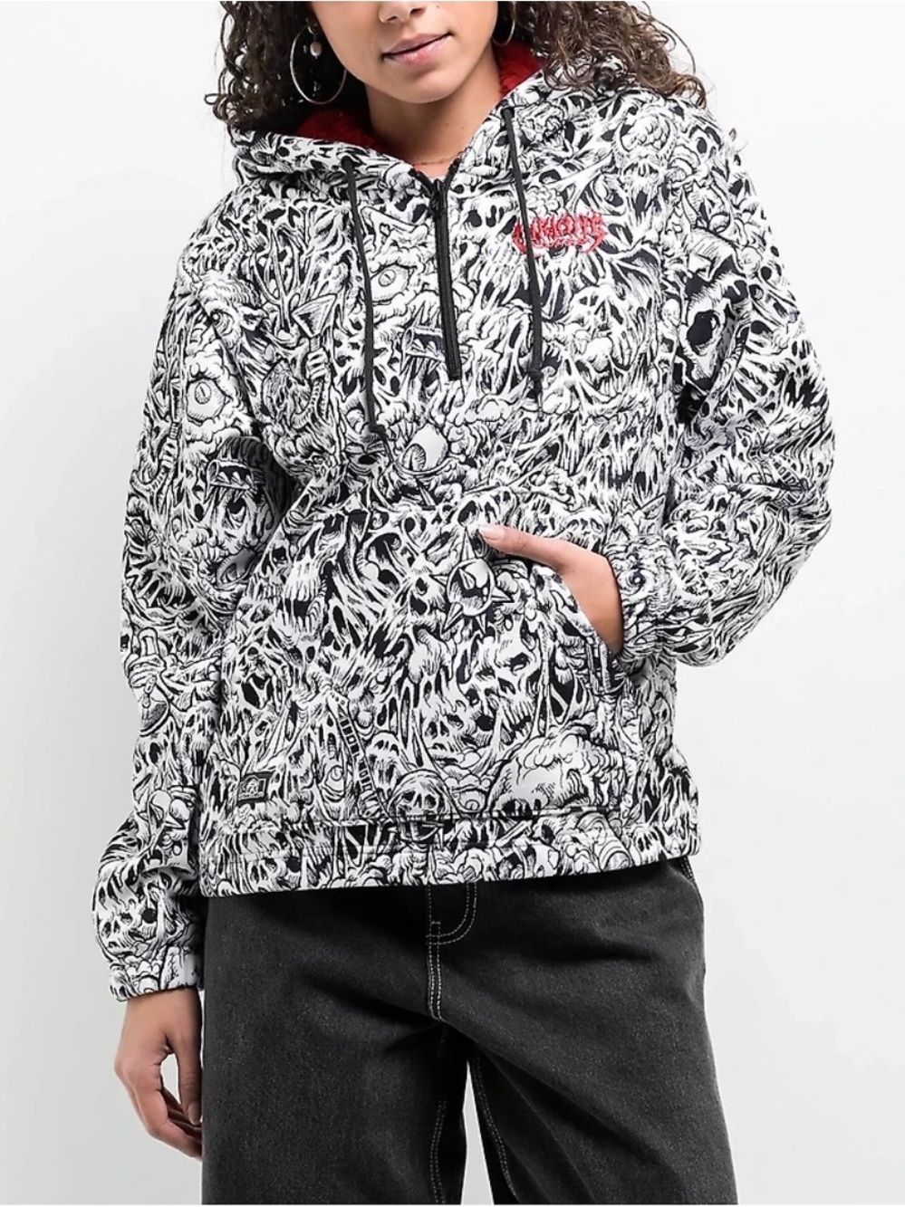 Lurking Class by Sketchy
Tank × Matt Stikker Madness White & Black Tech Hoodie